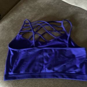 Zenana Outfitters Purple Strappy Bralette